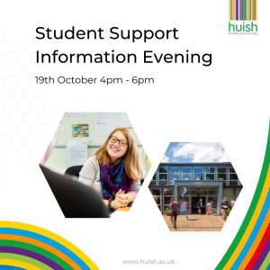 Student Support Information evening Promotion