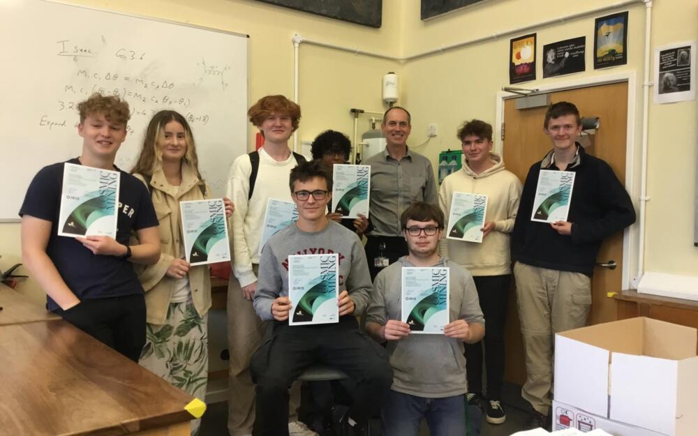 Huish students explore Astrophysics