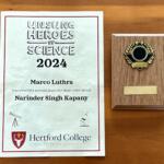 Marco Luthra's Unsung Contest Certificate and Award