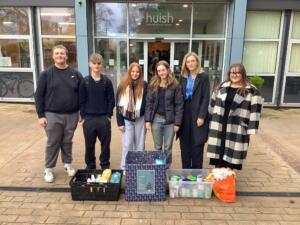 Law Society stood with gifts