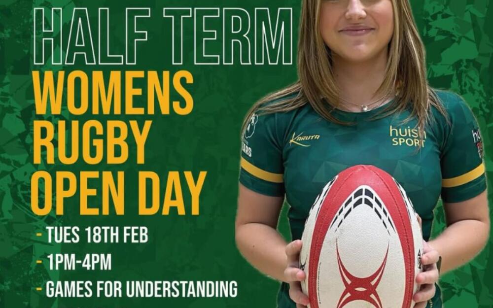 Half Term Women’s Rugby Open Day