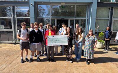 Business, Marketing and Management students raise almost £1,000 for local charities