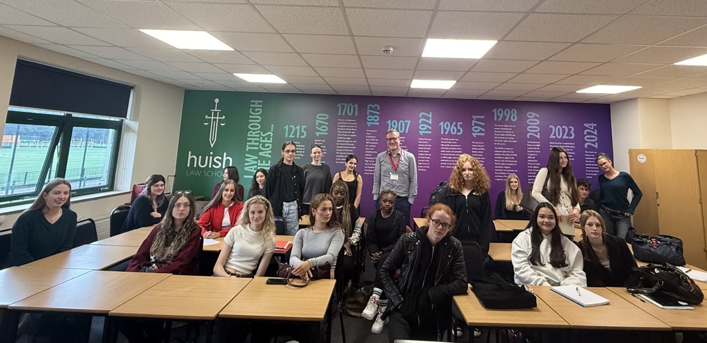 Matt Huggett, a partner in Stephens Scown’s top-ranked Employment team with students