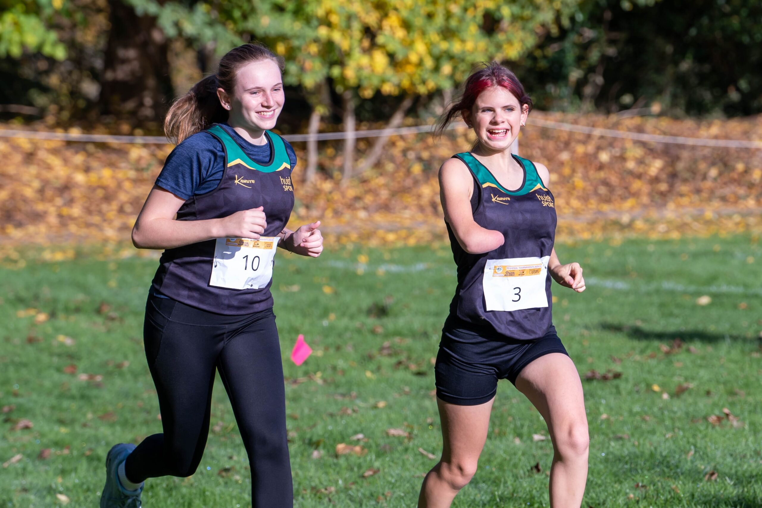 Two female runners