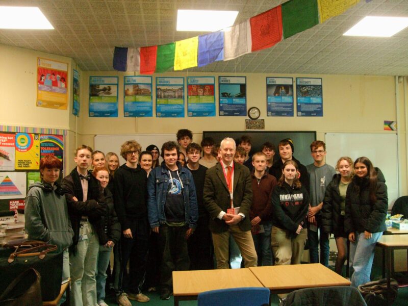 Gideon Amos At College