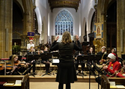 Person conducting band