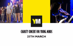 Huish musicians singing and playing a violin