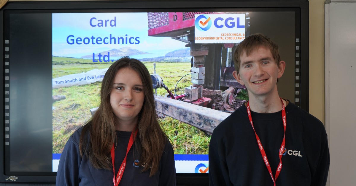 Two visiting speakers