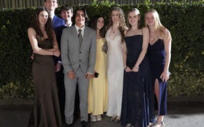 Students celebrate at Spring Formal