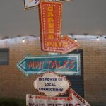 Signs about CareerFest.