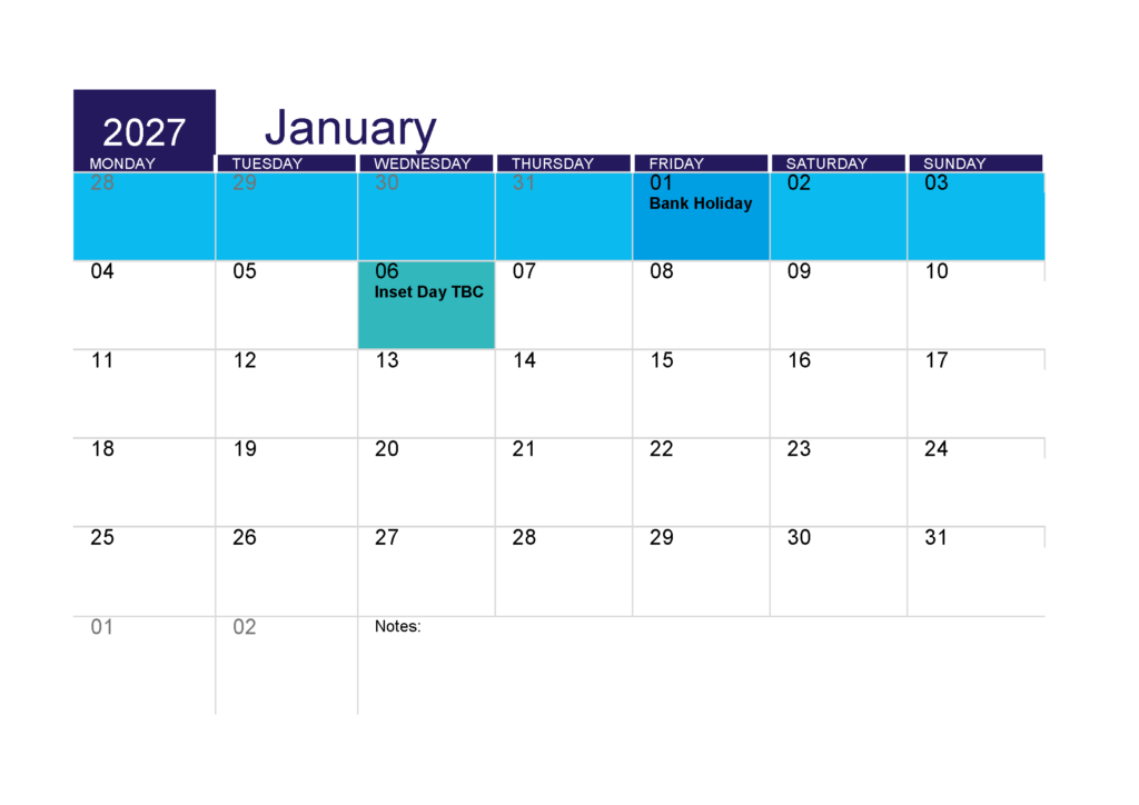 January 2027