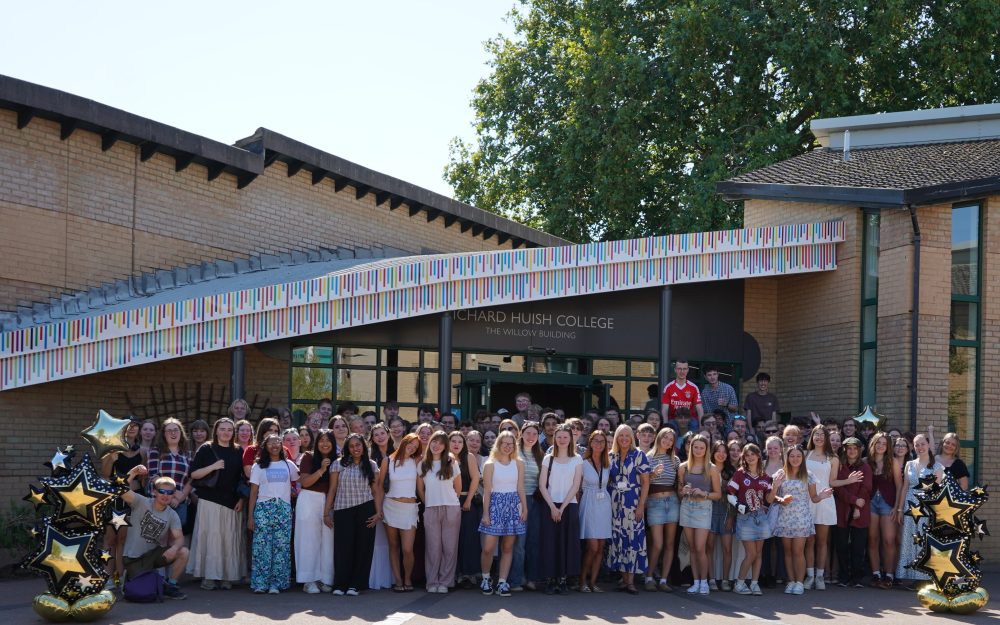 Huish students celebrate fantastic results!